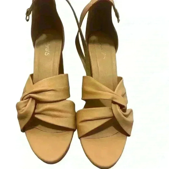 KAANAS - handmade Doha Leather  Wrap Sandal . Size:9/ made in Colombia. - Picture 2 of 5